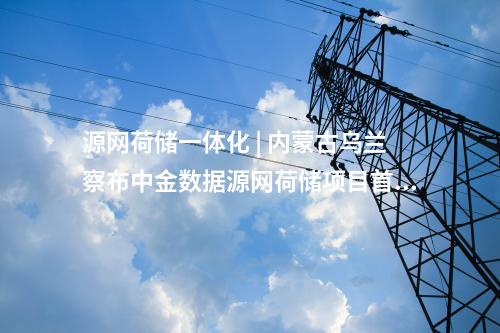 源網(wǎng)荷儲一體化 | 內(nèi)蒙古烏蘭察布中金數(shù)據(jù)源網(wǎng)荷儲項目首臺風機基礎(chǔ)完成澆筑