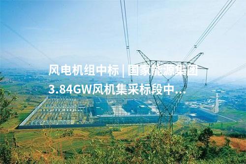 風(fēng)電機(jī)組中標(biāo) | 國家能源集團(tuán)3.84GW風(fēng)機(jī)集采標(biāo)段中標(biāo)公示！