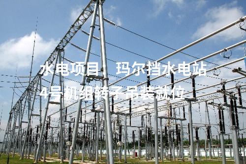 水電項目：瑪爾擋水電站4號機組轉(zhuǎn)子吊裝就位